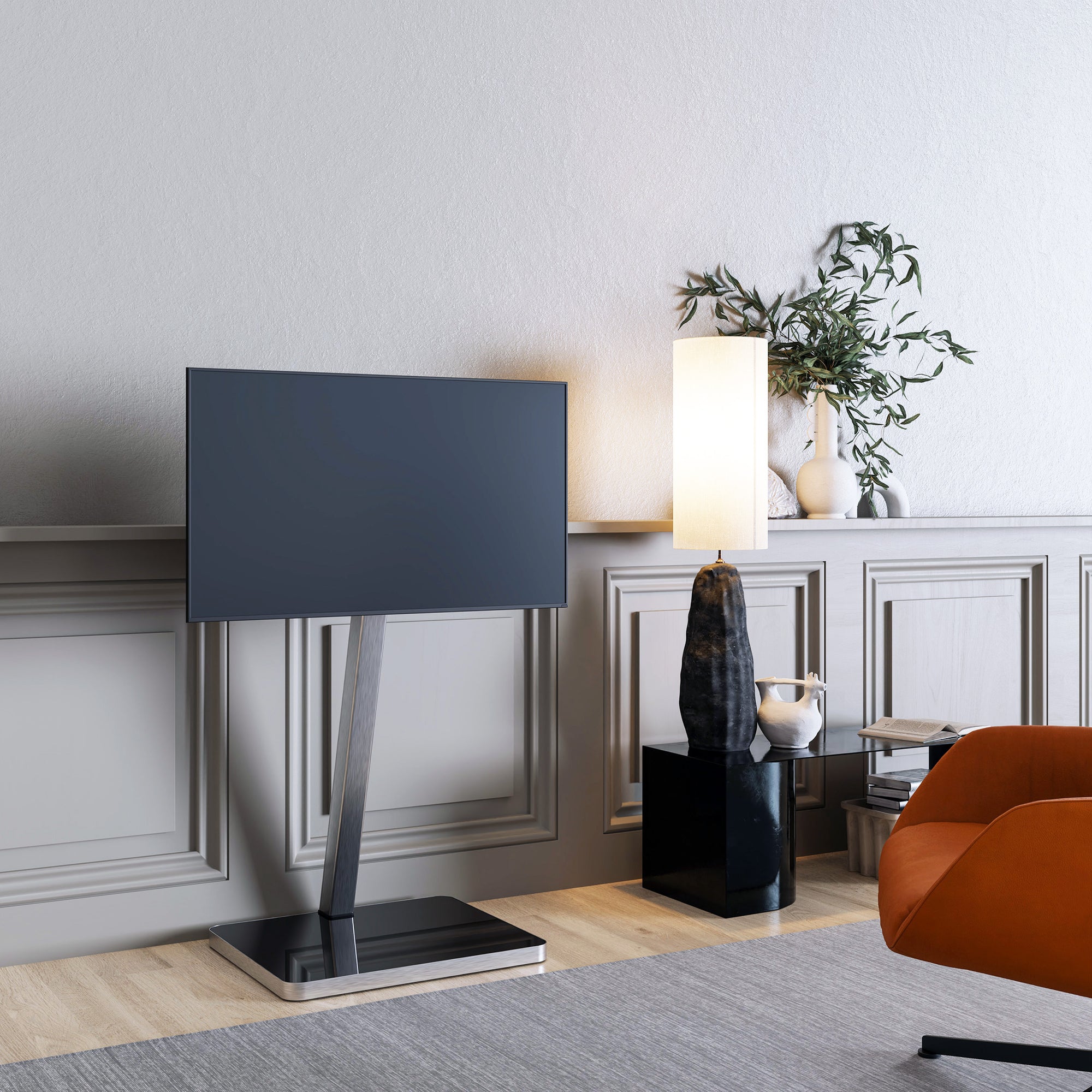 Sonorous PL 2700 Modern TV Floor Stand Mount Bracket For Sizes