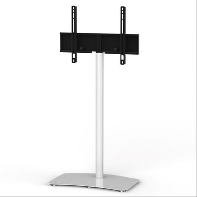 Sonorous PL-2800 Modern TV Floor Stand Mount / Bracket For Sizes up to 65" (Steel) - White