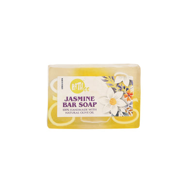 BATHee Gift Set (3 Towels, Vanilla Candle, Olive Oil Jasmine Soap) - A Brand New Concept