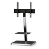 Sonorous PL-2710 Modern TV Floor Stand w/ Tempered Glass Shelf For TVs up to 65"