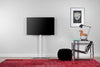 Sonorous PL-2800 Modern TV Floor Stand Mount / Bracket For Sizes up to 65" (Steel) - White