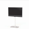 Sonorous PL-2800 Modern TV Floor Stand Mount / Bracket For Sizes up to 65" (Steel) - White