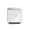 Sonorous STB-45 All Glass Cube Side Table - Mirror