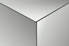 Sonorous STB-45 All Glass Cube Side Table - Mirror