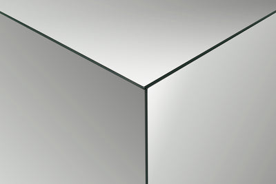 Sonorous STB-45 All Glass Cube Side Table - Mirror
