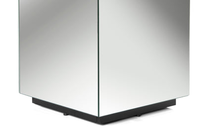 Sonorous STB-45 All Glass Cube Side Table - Mirror