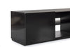 Sonorous TRD-150 Modern Wood TV Stand For Sizes up to 65" - Black
