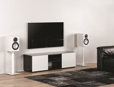 Sonorous TRD-150 Modern Wood TV Stand For Sizes up to 65" - White